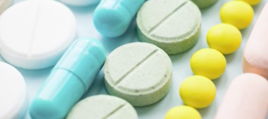 صورة لأقراص مختلفة مصفوفة